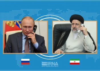 رئیسی و پوتین درخصوص روابط دوجانبه و موضوعات منطقه‌ای گفت‌وگو کردند