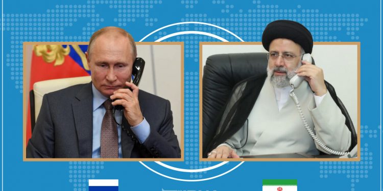 رئیسی و پوتین درخصوص روابط دوجانبه و موضوعات منطقهای گفتوگو کردند