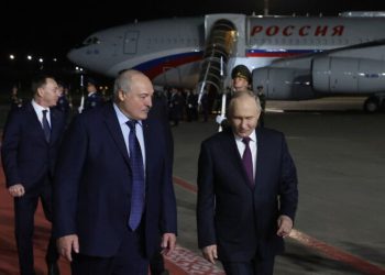 سفر ۲ روزه پوتین به بلاروس؛ جنگ اوکراین محور گفت وگوها + فیلم