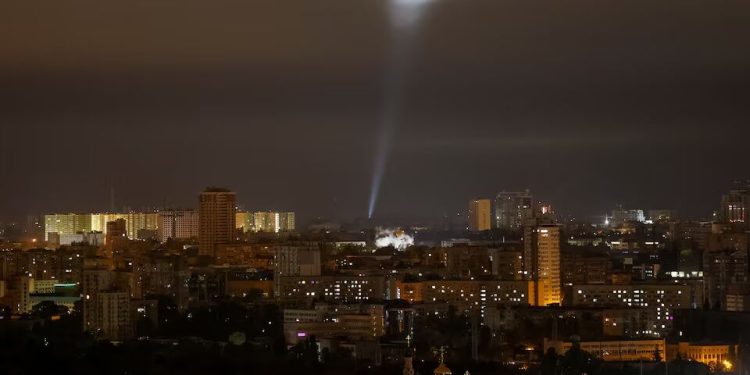 حمله پهپادی روسیه به کییف