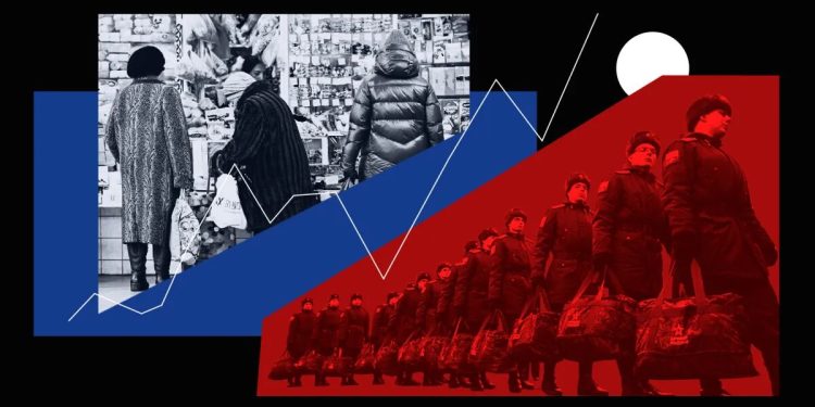 ساندیتایمز: مردم روسیه از اقتصاد دوران جنگ رضایت دارند