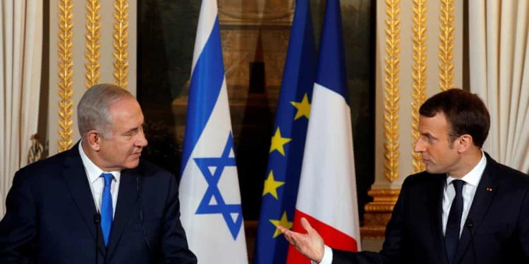 رژیم صهیونیستی از تصمیم ماکرون برای به رسمیت شناختن فلسطین عصبانی شد