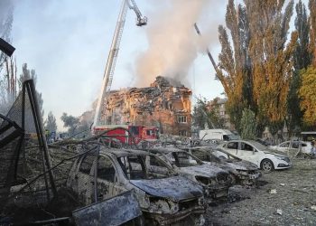 وزیر داخلی اوکراین: حمله روسیه به کیف چهار نفر کشته و چهار نفر را به همراه داشت