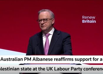 استرالیا بار دیگر تشکیل دولت فلسطین را تأیید کرد