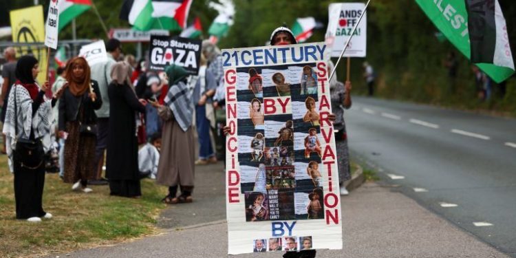 کمپین "شهدای فلسطین برای عدالت" در انگلیس آغاز شد