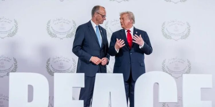 مرتز و ترامپ بر سر برداشتن گام های بعدی در طرح صلح اوکراین توافق کردند