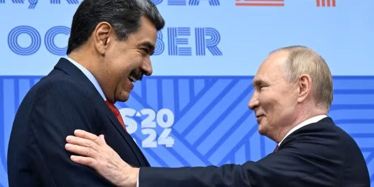 پوتین حمایت خود را از دولت ونزوئلا اعلام کرد